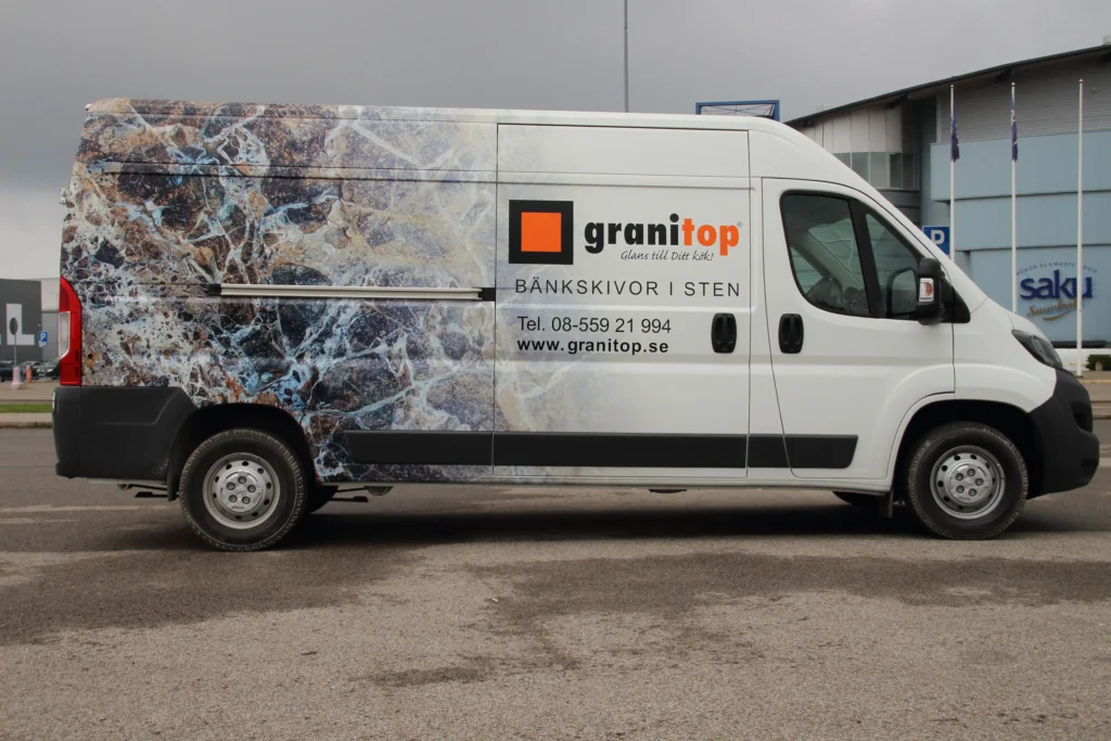 Granitop-kaubik valge